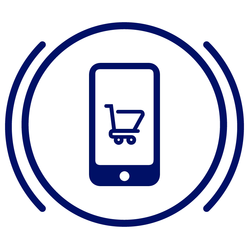 Compras por teléfono.